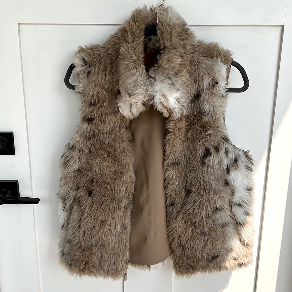 REVERSIBLE Faux Fur Vest